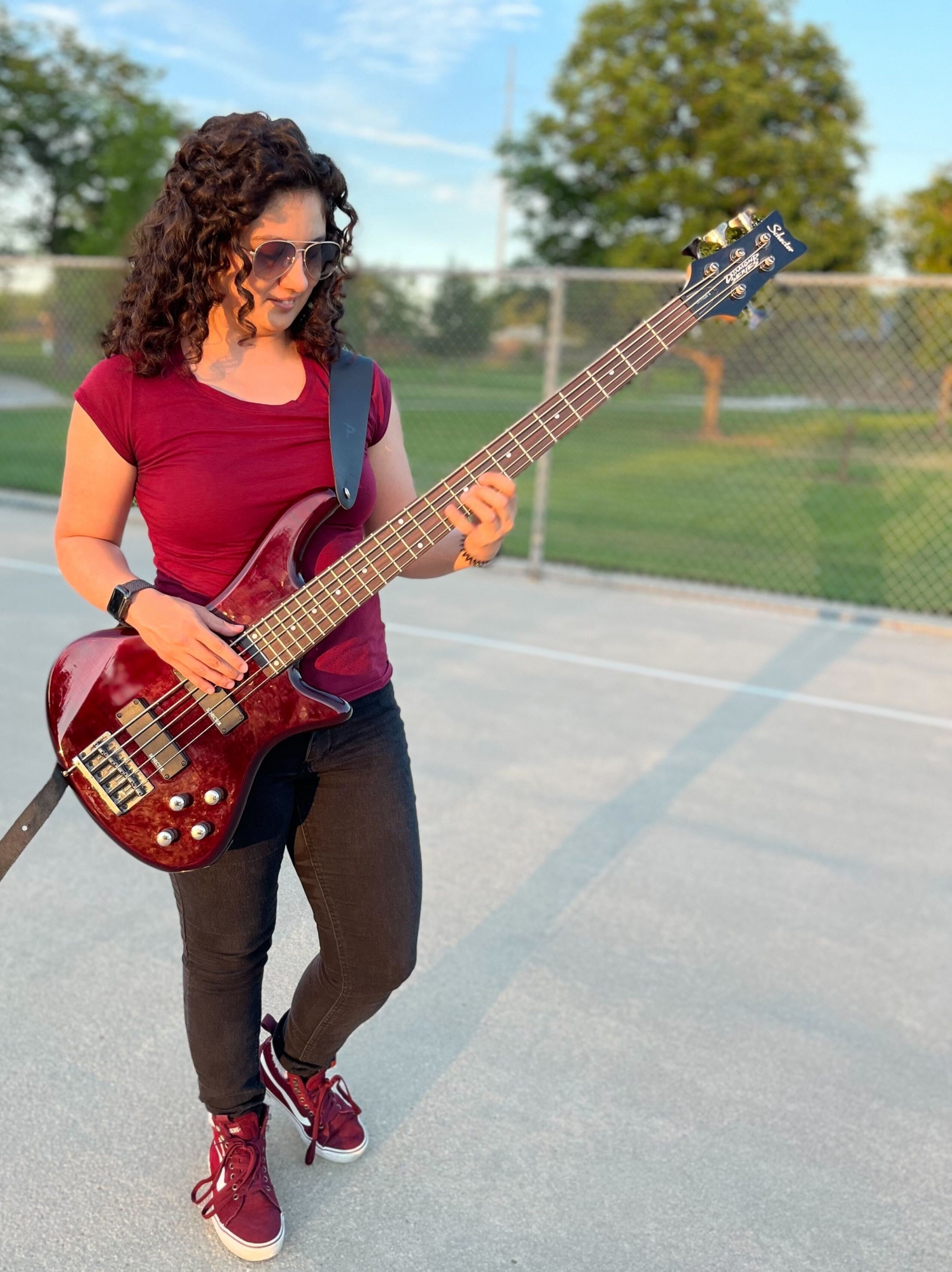 Guitar Teacher, Bass Guitar Teacher, Keyboard + Piano Teacher Crystal Pelham