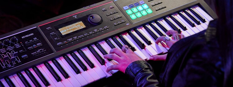 Kid learns to play piano at School of Rock Elk Grove